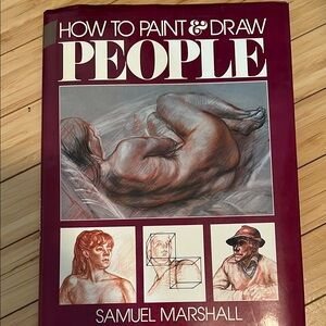 How to paint and draw people by samuel marshall 1981 book